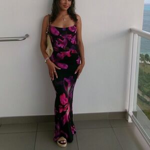 White Fox Sweet Salutations Maxi Skirt Purple Haze